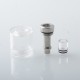 Replacement Bell Tank Tube Kit for Empire V Style RTA - Translucent, Stainless Steel + PC