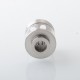 Replacement Tank Tube Kit with Blank Surface for Empire V Style RTA - Transparent, Stainless Steel + Glass