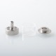 Replacement Tank Tube Kit with Blank Surface for Empire V Style RTA - Transparent, Stainless Steel + Glass