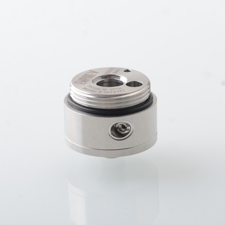 Replacement Build Deck with Blank Surface for Empire V Style RTA - Silver, Stainless Steel