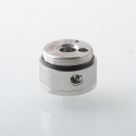 Replacement Build Deck with knurling Surface for Empire V Style RTA - Silver, Stainless Steel