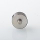 Empire V Style RTA Rebuildable Tank Atomizer with Blank Surface - Black, 23mm Diameter