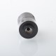 Empire V Style RTA Rebuildable Tank Atomizer with knurling Surface - Black, 23mm Diameter
