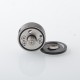 Empire V Style RTA Rebuildable Tank Atomizer with knurling Surface - Black, 23mm Diameter