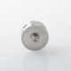 Empire V Style RTA Rebuildable Tank Atomizer with Blank Surface - Silver, 23mm Diameter