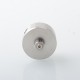 Empire V Style RTA Rebuildable Tank Atomizer with knurling Surface - Silver, 23mm Diameter