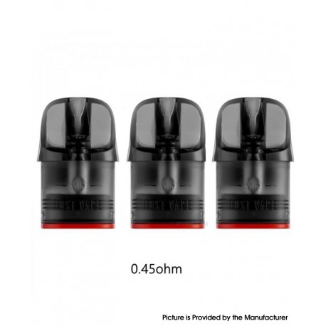 [Ships from Bonded Warehouse] Authentic Lost Vape Centaurus E Plus Dual Mesh Cartridge for Thelema Elite 40 - 0.45ohm (3 PCS)