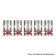 [Ships from Bonded Warehouse] Authentic Vaporesso GTX Coil for LUXE XR MAX 2, GEN PT60, GEN PT80 S Kit - Dual Mesh 0.3ohm (5PCS)