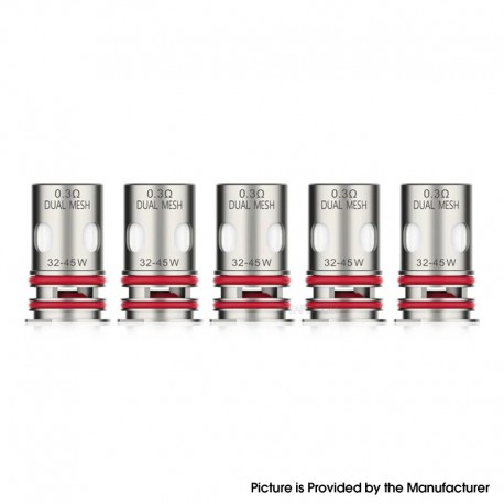 [Ships from Bonded Warehouse] Authentic Vaporesso GTX Coil for LUXE XR MAX 2, GEN PT60, GEN PT80 S Kit - Dual Mesh 0.3ohm (5PCS)