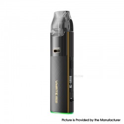 [Ships from Bonded Warehouse] Auhentic VOOPOO Vmate Pro 2 30W Pod System Kit - Gilt Black, 1500mAh, 5~30W, 3ml, 0.4ohm / 0.7ohm