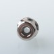 Mission Tips V2 Mini Nuke Style Drip Tip for dotMod dotAIO V1 / V2 Pod - Silver, SS + Titanium