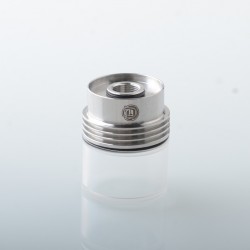 Rekavape Extender Tank for Monarchy Ost Old School MTL and DL RTA Atomizer - Silver + Translucent, 316 Stainless Steel + PCTG