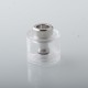 SXK Replacement Short Tank Tube Kit for SXK Empire V Style RTA Atomizer - Translucent + Brown, PEI + PMMA (2 PCS)