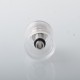 SXK Replacement Long Tank Tube Kit for SXK Empire V Style RTA Atomizer - Translucent + Brown, PEI + PMMA (2 PCS)