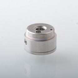 SXK Replacement Build Deck for SXK Empire V Style RTA Atomizer - Silver, Air Pin 0.8 / 1 / 1.2 / 1.4 / 1.6 / 1.8 / 2.0mm