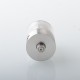 SXK Empire V Style RTA Rebuildable Tank Atomizer - Silver, 3.5ml, Air Pin 0.8 / 1 / 1.2 / 1.4 / 1.6 / 1.8 / 2.0mm, 23mm Diameter