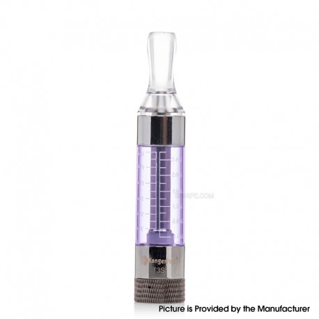 [Ships from Bonded Warehouse] Authentic Kangertech T3S eGo Clearomizer Tank Atomizer - Purple, 3.0ml, 1.8ohm, 14mm (5 PCS)