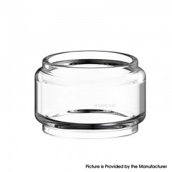 Authentic Thunder Cloud Blaze Solo 2 RTA Replacement Bubbe Glass Tank Tube - Transparent, 5.5ml