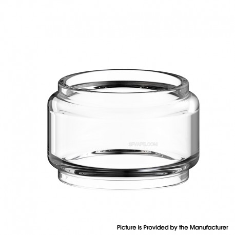 Authentic Thunder Cloud Blaze Solo 2 RTA Replacement Bubbe Glass Tank Tube - Transparent, 5.5ml