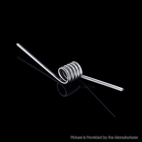 Authentic Thunder Cloud Blaze Ni80 3-Core Alien Coil - Opposite, 29Ga x 3 + 38Ga, 0.48ohm (2 PCS)