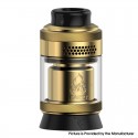 Authentic Thunder Cloud Blaze Solo 2 RTA Rebuildable Tank Atomizer - 24K Gold, 3.5ml / 5.5ml, 25mm Diameter