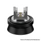 Authentic Thunder Cloud Blaze Solo 2 RTA Rebuildable Tank Atomizer - Matte Black, 3.5ml / 5.5ml, 25mm Diameter