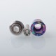 Rekavape Mission XV ARC Style Boro BB Drip Tip Set for BB / Billet Boro Mod - Digigrid, Titanium + Stainless Steel