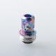 Rekavape Mission XV ARC Style Boro BB Drip Tip Set for BB / Billet Boro Mod - Digigrid, Titanium + Stainless Steel