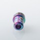 Rekavape Mission XV ARC Style Boro BB Drip Tip Set for BB / Billet Boro Mod - Digigrid, Titanium + Stainless Steel