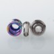 Rekavape Mission XV KB2 Style Boro BB Drip Tip Set for BB / Billet Boro Mod - Digigrid, Titanium + Stainless Steel