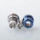 Rekavape Mission XV KB2 Style Boro BB Drip Tip Set for BB / Billet Boro Mod - Ebtropic, Titanium + Stainless Steel