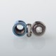 Rekavape Mission XV KB2 Style Boro BB Drip Tip Set for BB / Billet Boro Mod - Ebtropic, Titanium + Stainless Steel