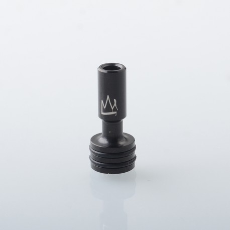 Monarchy Style 510 Drip Tip for RDA / RTA / RDTA Atomizer - Black, Stainless Steel