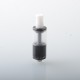 Dvarw Style MTL RTA Rebuildable Tank Atomizer - Black, 316 Stainless Steel, 2ml, 16mm Diameter