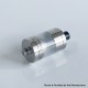 Rekavape VWM Intensa Style RTA Atomizer - Black + Translucent, 316SS + PCTG, 5.2ml, 10 PCS Air Pins, 22mm Diameter