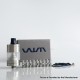 Rekavape VWM Intensa Style RTA Atomizer - Black + Translucent, 316SS + PCTG, 5.2ml, 10 PCS Air Pins, 22mm Diameter