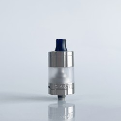 Rekavape VWM Intensa Style RTA Atomizer - Silver + Translucent, 316SS + PCTG, 5.2ml, 10 PCS Air Pins, 22mm Diameter