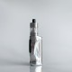 Rekavape VWM Intensa Style RTA Atomizer - Silver + Translucent, 316SS + PCTG, 5.2ml, 10 PCS Air Pins, 22mm Diameter