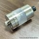 VWM Intensa Style RTA Atomizer - Silver + Translucent, 316SS + PCTG, 5.2ml, 10 PCS Air Pins, 22mm Diameter