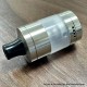 VWM Intensa Style RTA Atomizer - Silver + Translucent, 316SS + PCTG, 5.2ml, 10 PCS Air Pins, 22mm Diameter