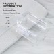 SXK Replacement Tank Tube for Monarchy iMobb Lite Style RBA Tank - Translucent, Acrylic