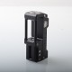 Authentic GD Mods D.Box V2 60W AIO Boro Mod - Black + Silver, VW 1~60W, 1 x 18650, YiHi SX600HL Chipset