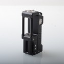 Authentic GD Mods D.Box V2 60W AIO Boro Mod - Black + Silver, VW 1~60W, 1 x 18650, YiHi SX600HL Chipset