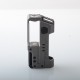 Authentic GD Mods D.Box V2 60W AIO Boro Mod - Gun Metal, VW 1~60W, 1 x 18650, YiHi SX600HL Chipset