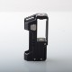 Authentic GD Mods D.Box V2 60W AIO Boro Mod - Black + Silver, VW 1~60W, 1 x 18650, YiHi SX600HL Chipset