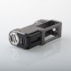 Authentic GD Mods D.Box V2 60W AIO Boro Mod - Gun Metal, VW 1~60W, 1 x 18650, YiHi SX600HL Chipset
