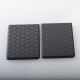 Authentic MK MODS Cover Panel Plate for LVE Orion 2 II Pod System - Black B, Acrylic