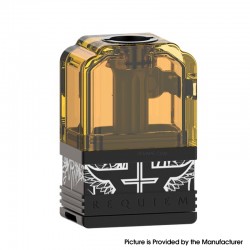 Authentic Thunder Cloud X El Mono Vapeador Requiem Boro RBA Tank - Gold Black, 6ml, Air Pin 1.0, 2.0, 3.0,4.0mm