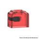 Authentic Thunder Cloud X El Mono Vapeador Requiem Boro RBA Tank - Red Black, 6ml, Air Pin 1.0, 2.0, 3.0,4.0mm
