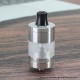 SXK VWM Intensa Style RTA Atomizer - Silver + Translucent, 316SS + PCTG, 5.2ml, 10 PCS Air Pins, 22mm Diameter